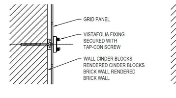 upscapers green wall panel installation method specification and cad files